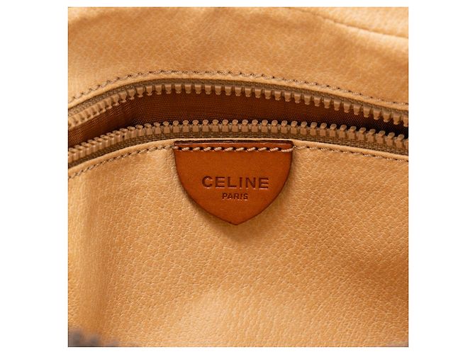 Céline CELINE - Necessaire Celine in tela macadam marrone vintage - vista 8