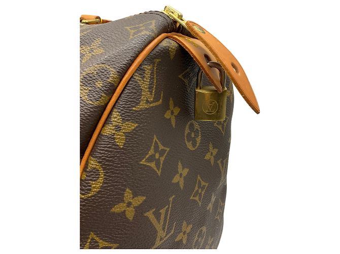 Borsa Louis Vuitton 1998 Monogram Canvas Speedy 40 - vista 5