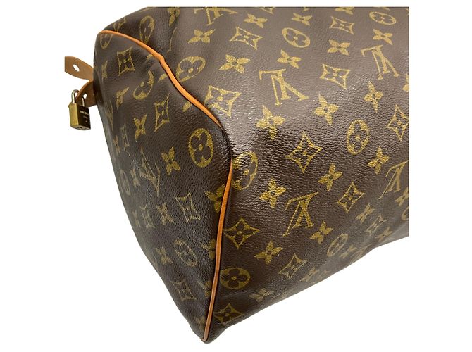 Borsa Louis Vuitton 1998 Monogram Canvas Speedy 40 - vista 9