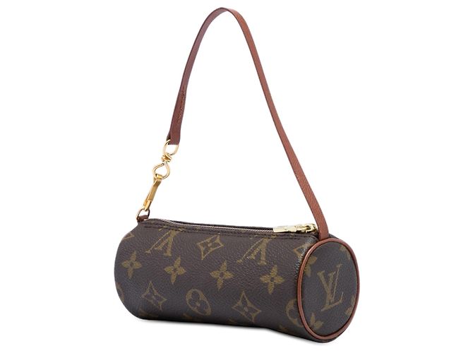 Borsa a mano Louis Vuitton Monogram Papillon Pochette Marrone - vista 2