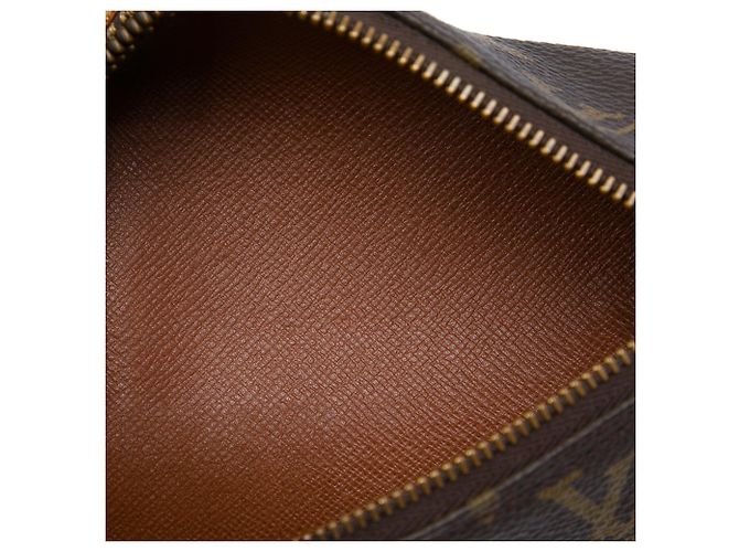 Borsa a mano Louis Vuitton Monogram Papillon Pochette Marrone - vista 4