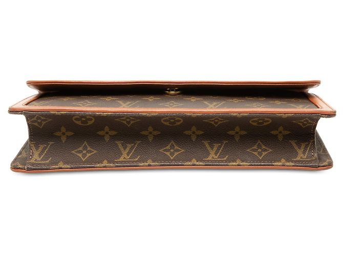 Borsa a pochette Louis Vuitton Monogram Pochette Dame GM marrone - vista 3