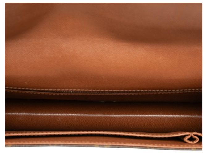 Borsa a pochette Louis Vuitton Monogram Pochette Dame GM marrone - vista 4