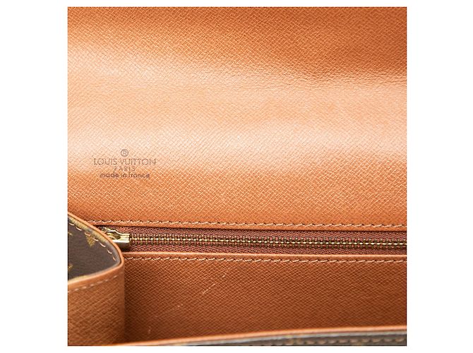 Borsa a pochette Louis Vuitton Monogram Pochette Dame GM marrone - vista 5