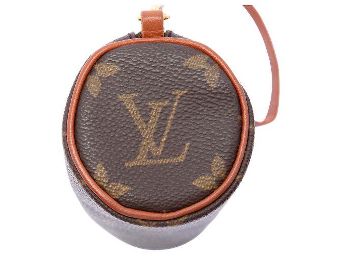 Borsa a mano Louis Vuitton Monogram Papillon Pochette Marrone - vista 5