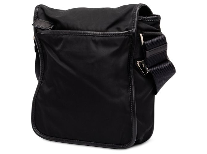 Bolsa Messenger Prada Tessuto com fivela preta - vista 2