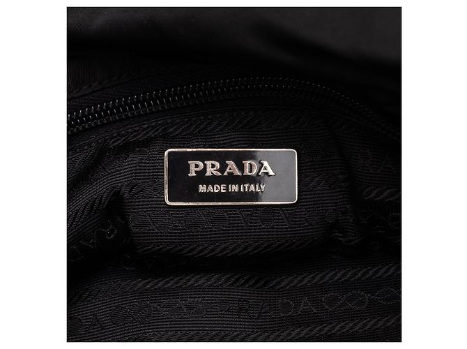 Bolsa Messenger Prada Tessuto com fivela preta - vista 5
