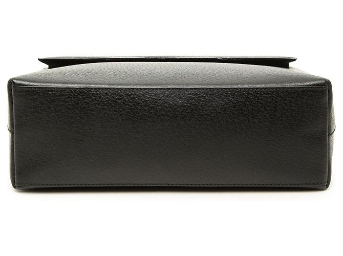 Bamboo Borsa a mano Gucci in pelle di vitello nera con bambù - vista 3