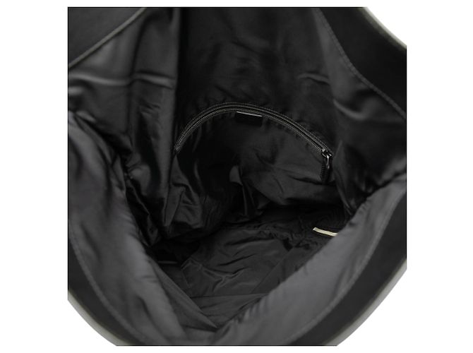Zaino Gucci Canvas Techno Web con patta nero - vista 4