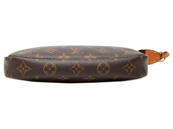 Borsa a tracolla Louis Vuitton Monogram Pochette Accessoires Marrone - vista 3