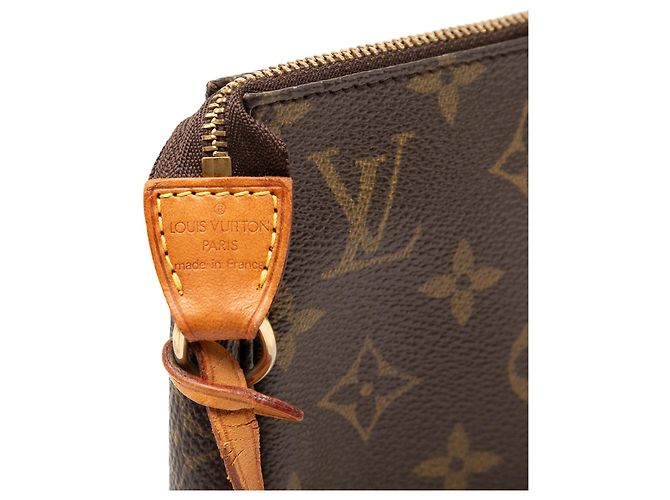 Borsa a tracolla Louis Vuitton Monogram Pochette Accessoires Marrone - vista 5