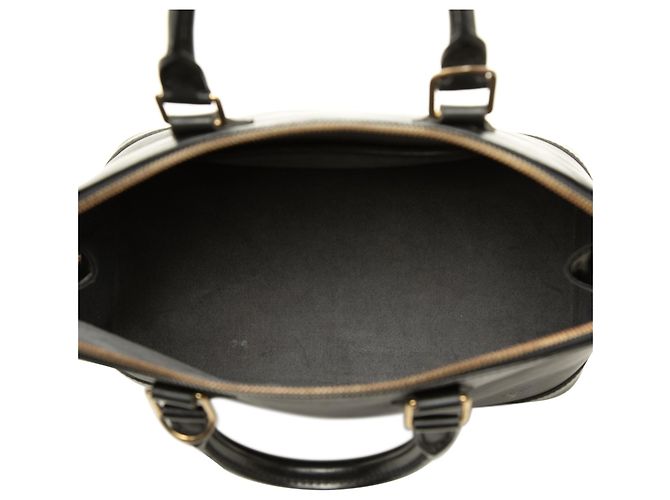 Borsa a mano Louis Vuitton Epi Alma PM Nera - vista 4