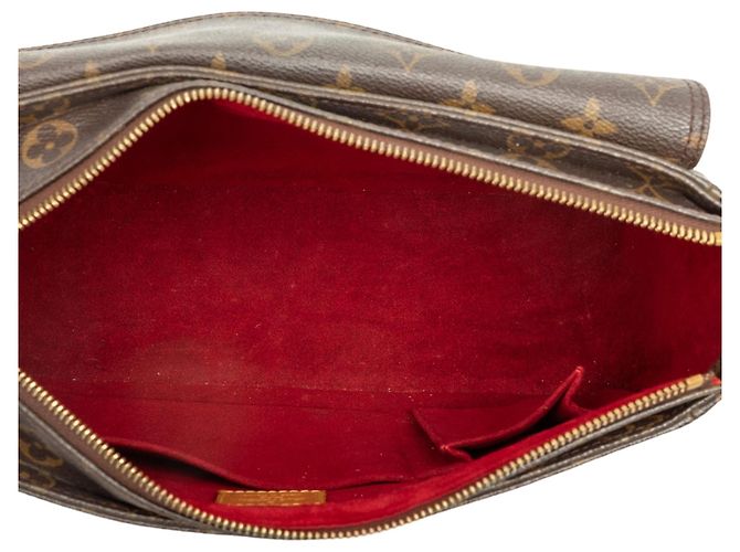 Cité Borsa a tracolla Louis Vuitton Monogram Viva Cite GM Marrone - vista 4