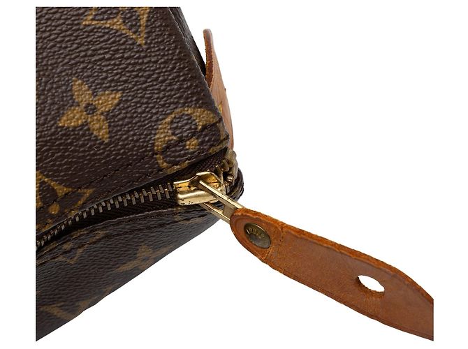 Borsa Boston Louis Vuitton Monogram Speedy 35 Marrone - vista 6
