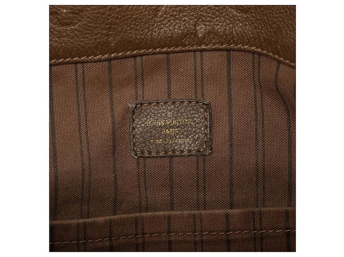 Borsa Hobo Louis Vuitton Monogram Empreinte Artsy MM Marrone - vista 5