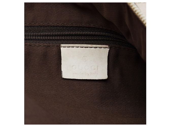 Borsa a tracolla Gucci GG Canvas Abbey D Ring Beige - vista 5