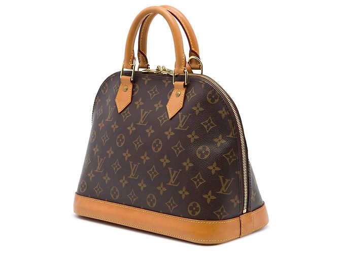 Borsa Louis Vuitton Monogram Alma PM Marrone - vista 2