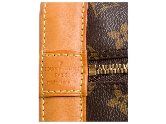 Borsa Louis Vuitton Monogram Alma PM Marrone - vista 6