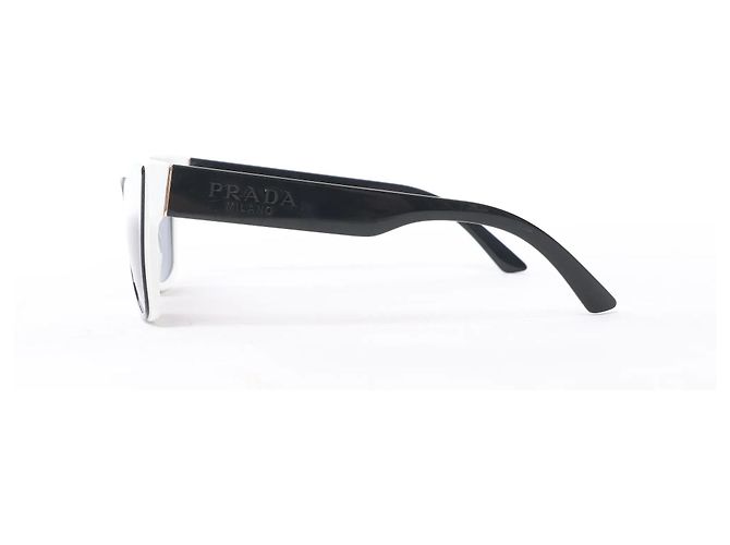 Gafas de sol Prada SPR 23X en Black/White - vista 2