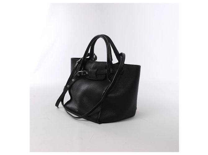 Céline Celine Big Bag Small Borsa a mano 2Way in pelle Nero - vista 2