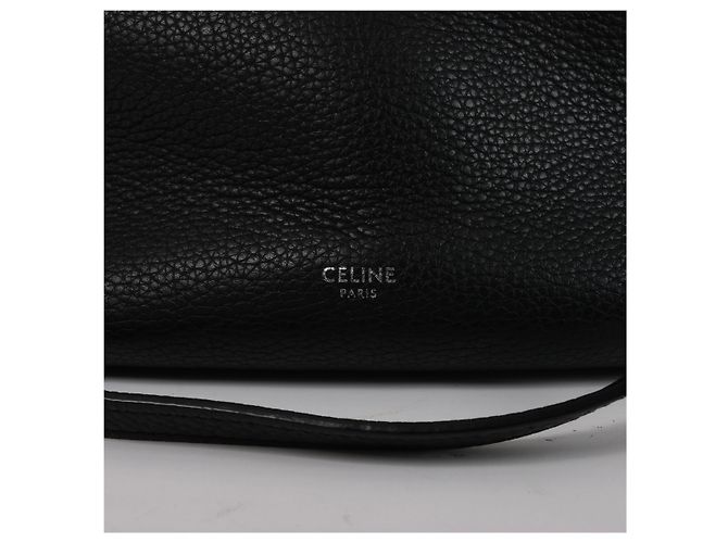 Céline Celine Big Bag Small Borsa a mano 2Way in pelle Nero - vista 7