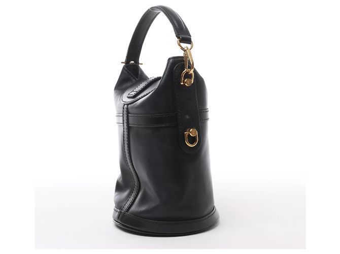 Borsa a mano 2Way Louis Vuitton Duffle PM in pelle nera - vista 3
