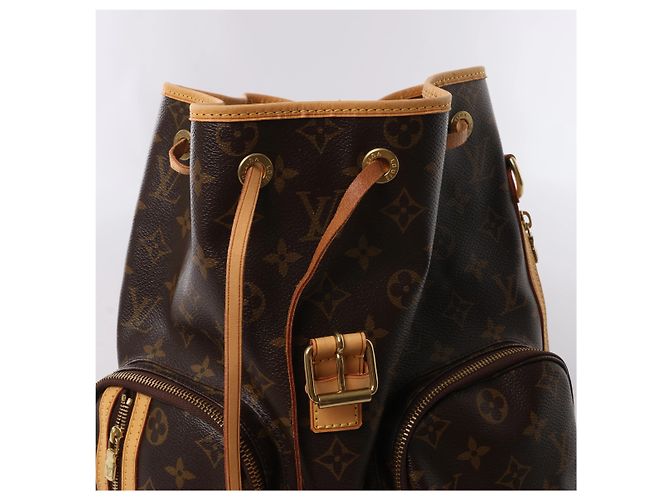 Louis Vuitton Sac à Dos Bosphore Monogram Canvas Backpack in Brown M40107 - vista 9