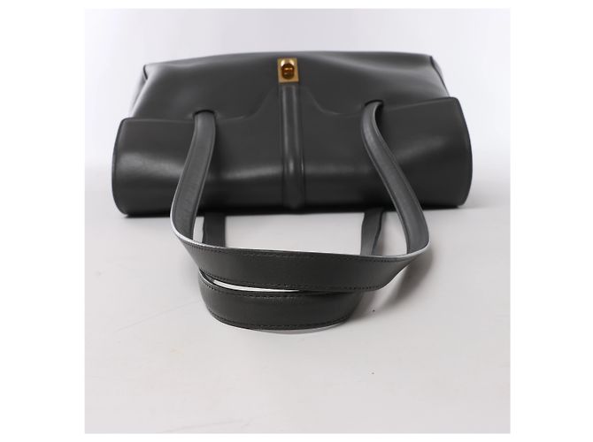 Céline Celine Sac 16 Medium Borsa a tracolla in pelle Gray - vista 6