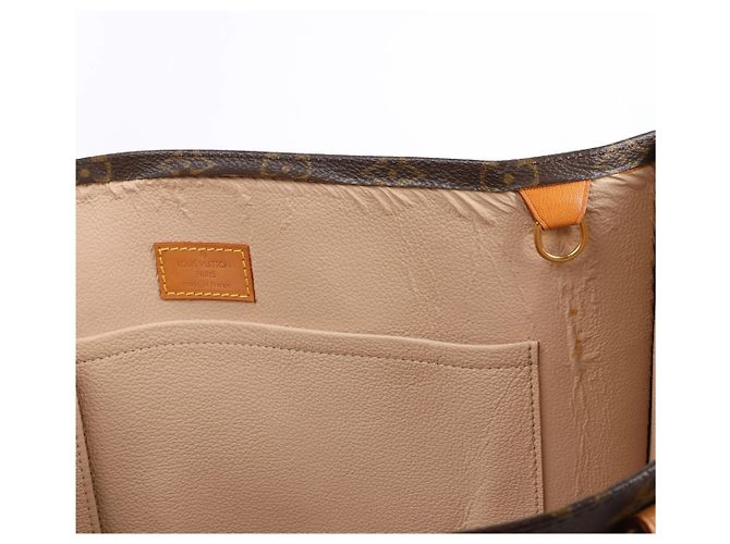 Louis Vuitton Sac Plat Monogram Canvas Handbag in Brown M51140 - vista 11