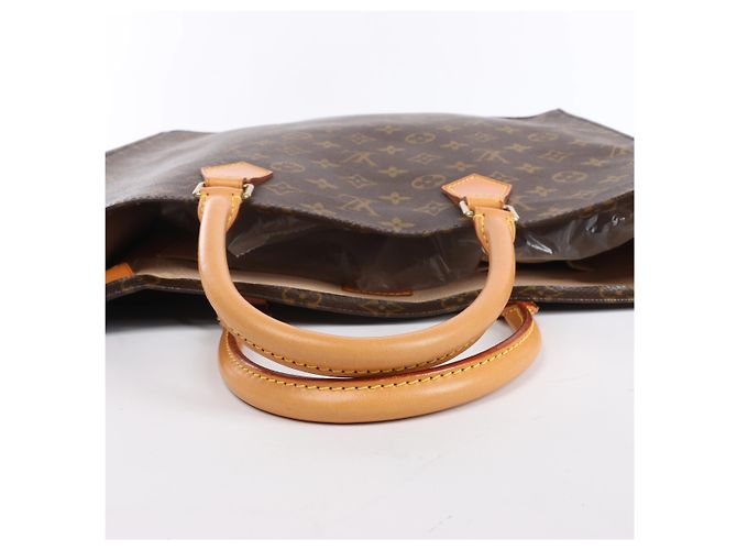 Louis Vuitton Sac Plat Monogram Canvas Handbag in Brown M51140 - vista 6