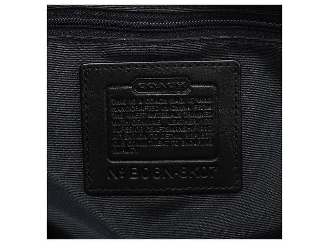 Coach Borsa Tote 8K07 Black Signature Hamptons - vista 11