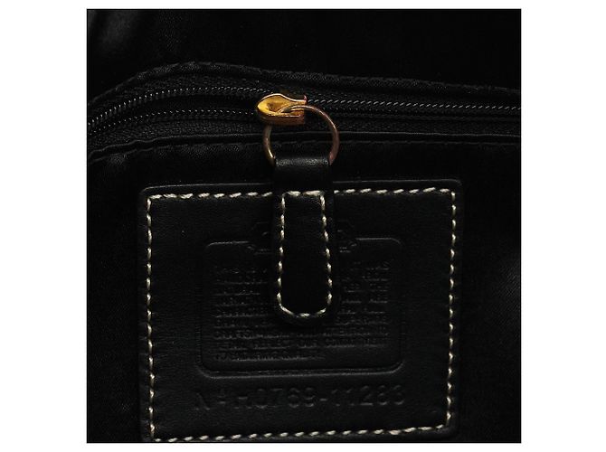 Coach 11283 Borsa a Tracolla Ergo Hobo in Pelle Nera - vista 12
