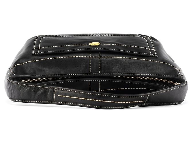 Coach 11283 Borsa a Tracolla Ergo Hobo in Pelle Nera - vista 4