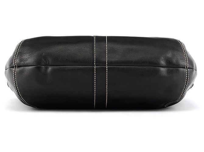Coach 11283 Borsa a Tracolla Ergo Hobo in Pelle Nera - vista 5