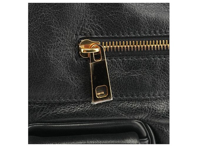 Marc Jacobs Borsa a tracolla Angela multi-tasche in pelle nera - vista 6