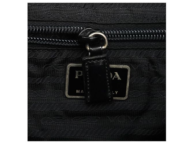 Prada B2811F Black Tessuto Vela Nylon Rucksack - Ansicht 11