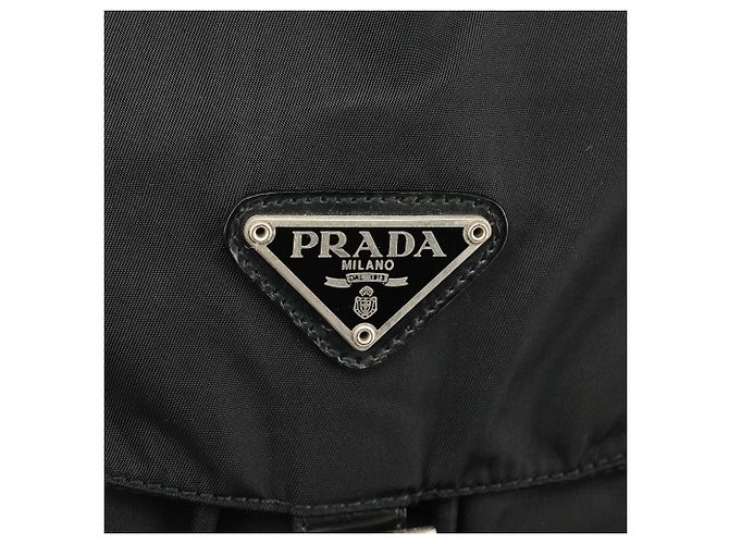Prada B2811F Black Tessuto Vela Nylon Rucksack - Ansicht 6