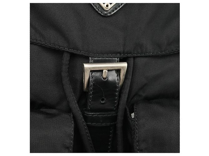 Prada B2811F Black Tessuto Vela Nylon Rucksack - Ansicht 7