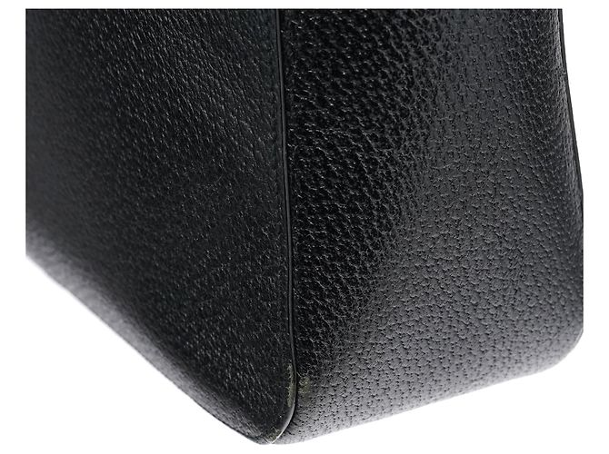 Bamboo Gucci 002 1060 Borsa Tote in pelle nera con bambù - vista 7