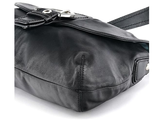 Coach Borsa a tracolla Soho in pelle nera F17217 - vista 10