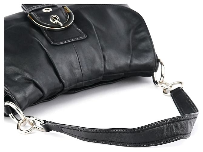 Coach Borsa a tracolla Soho in pelle nera F17217 - vista 11