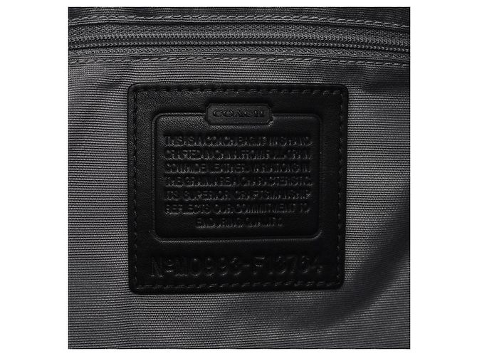 Coach Borsa a tracolla hobo in pelle nera F13764 - vista 11