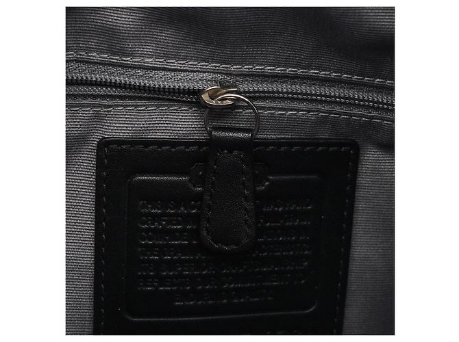 Coach Borsa a tracolla hobo in pelle nera F13764 - vista 12