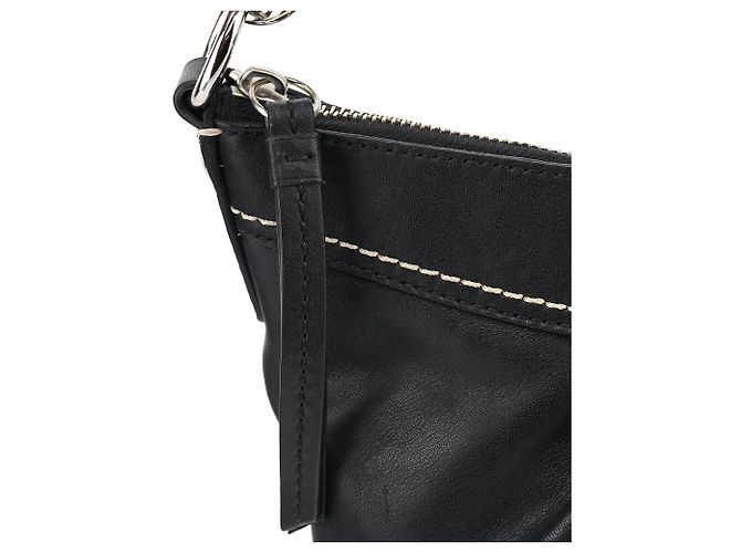 Coach Borsa a tracolla hobo in pelle nera F13764 - vista 7