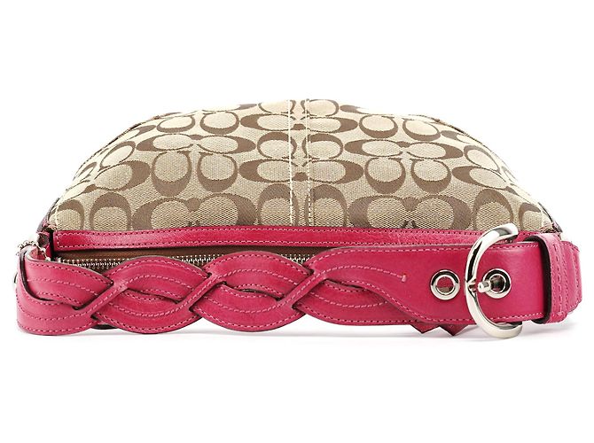 Coach 11857 Borsa a tracolla Signature Soho Beige Pink - vista 4