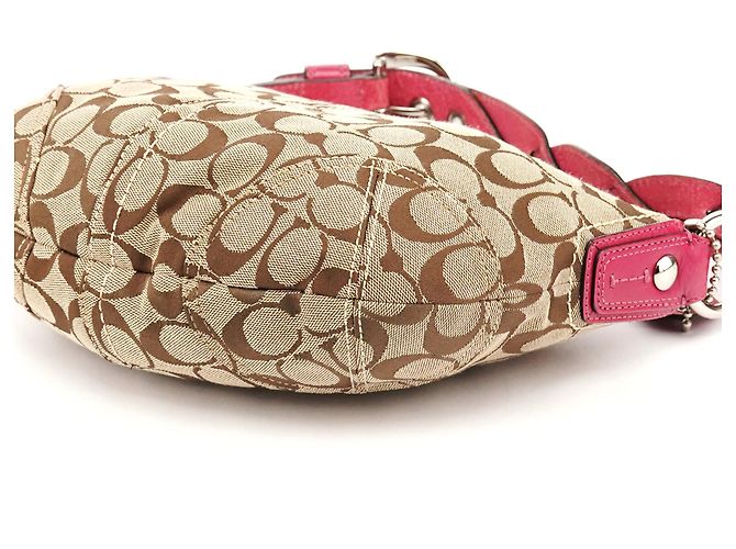 Coach 11857 Borsa a tracolla Signature Soho Beige Pink - vista 9