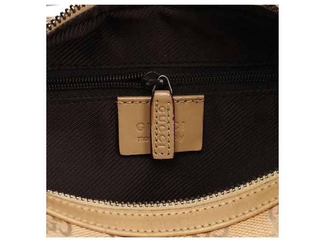 Gucci Borsa a tracolla 01234 Beige Tan GG Canvas - vista 12