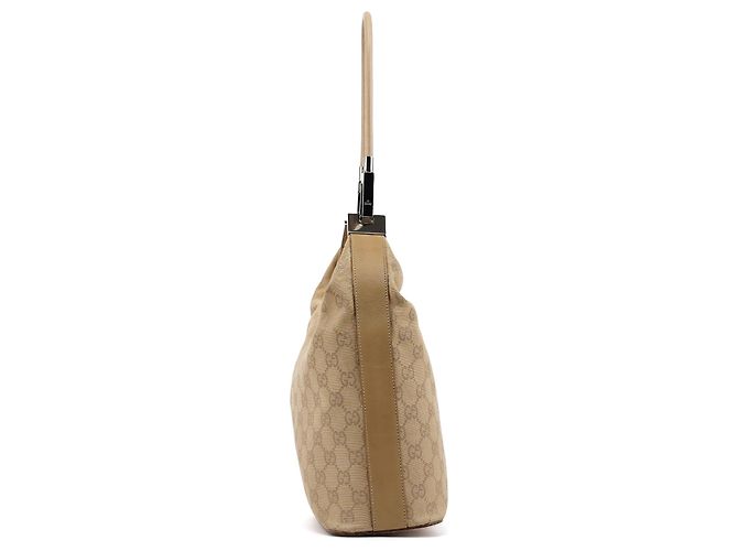 Gucci Borsa a tracolla 01234 Beige Tan GG Canvas - vista 2