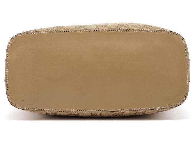 Gucci Borsa a tracolla 01234 Beige Tan GG Canvas - vista 5