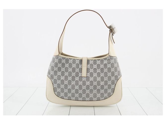 Gucci Jackie GG Canvas and Leather Large - vista 2